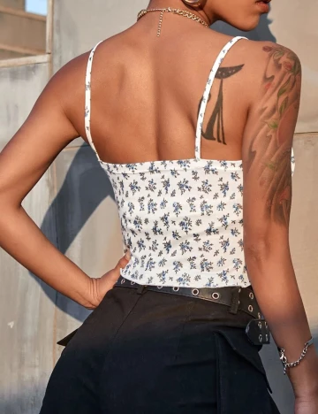Top SHEIN, alb