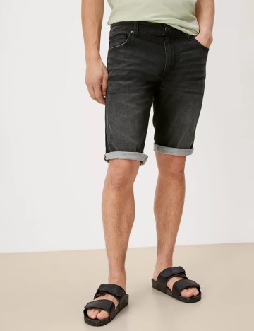 Pantaloni scurti s.Oliver, negru