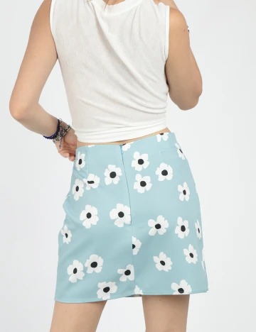 Fusta SHEIN, bleu