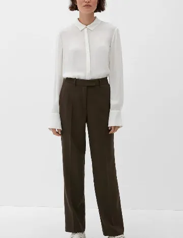 Pantaloni s.Oliver, maro