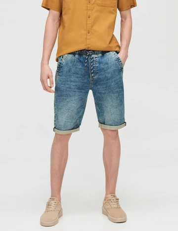 Pantaloni Scurti CROPP, albastru
