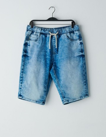 Pantaloni CROPP, albastru, 28