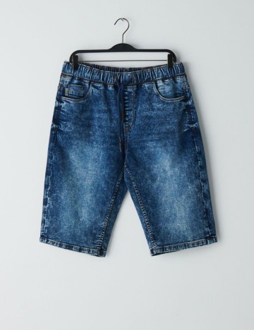 Pantaloni scurti CROPP, albastru, 28