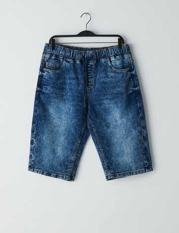Pantaloni scurti CROPP, albastru, 28