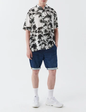 Pantaloni Scurti CROPP, bleumarin