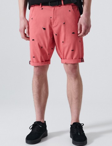 Pantaloni Scurti CROPP, roz, 28