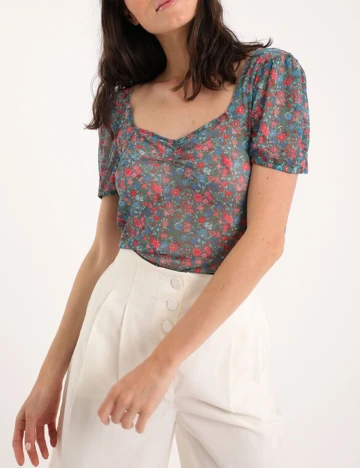 Top Pimkie, floral
