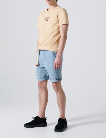 Pantaloni Scurti CROPP, albastru, 38