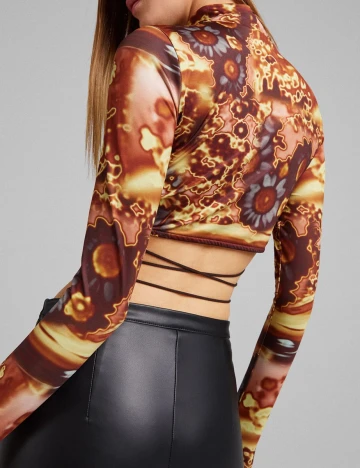 Top Bershka, maro