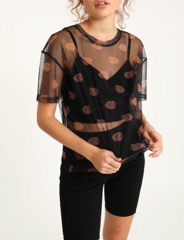 Tricou Pimkie, negru