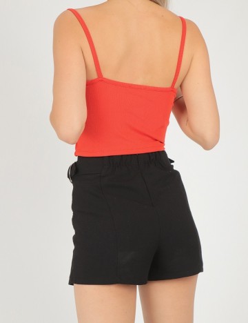 Top Bershka, rosu