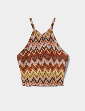 Top Bershka, mix culori