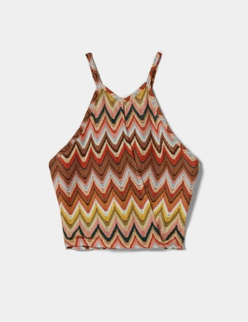 Top Bershka, mix culori