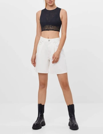 Top Bershka, negru