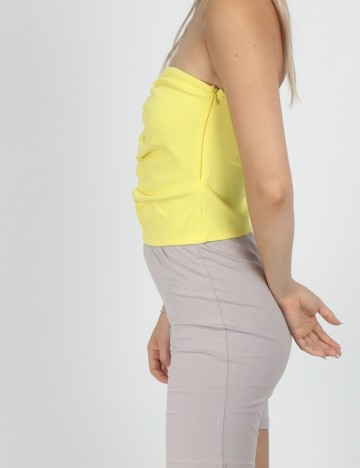 Top Bershka, galben