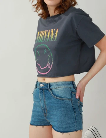 Pantaloni scurti Pimkie, albastru