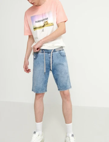 Pantaloni Scurti House Brand, albastru