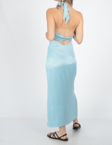 Rochie Lunga Bershka, bleu