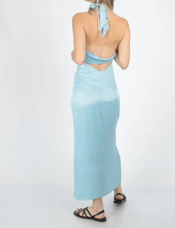 Rochie Lunga Bershka, bleu