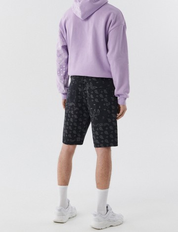 Pantaloni Scurti CROPP, negru