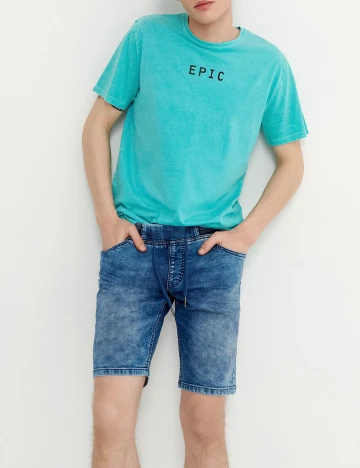 Pantaloni Scurti CROPP, albastru