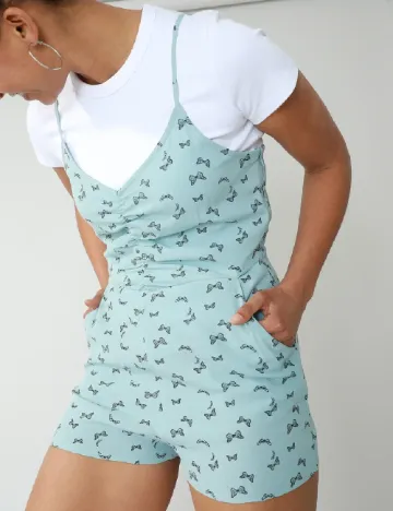 Salopeta Pimkie, bleu
