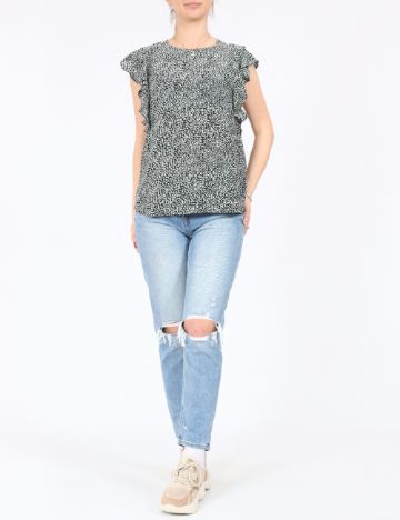 Bluza Stradivarius, negru