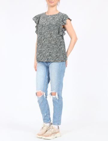 Bluza Stradivarius, negru