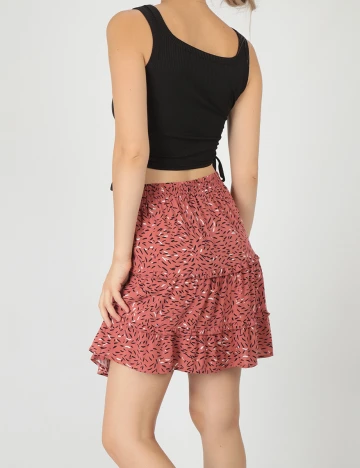 Fusta Vero Moda, roz pudra