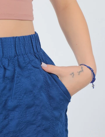 Pantaloni Scurti Vero Moda, albastru inchis