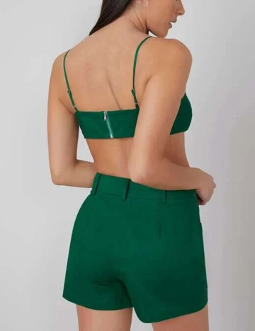 Top SHEIN, verde