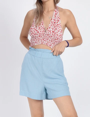 Pantaloni Scurti Vero Moda, albastru