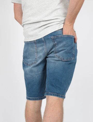 Pantaloni Scurti Reserved, albastru denim
