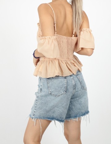 Top SHEIN CURVE, crem