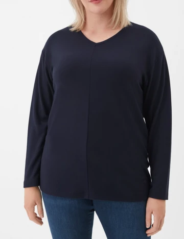 Bluza TRIANGLE, bleumarin