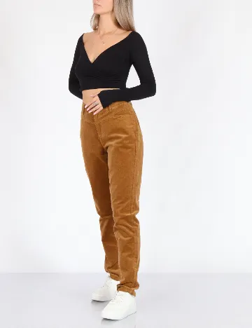 Pantaloni s.Oliver, maro, 36/32