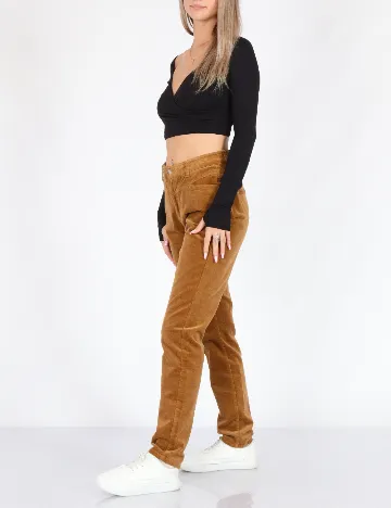 Pantaloni s.Oliver, maro, 36/32
