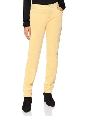 Pantaloni s.Oliver, galben, 42/32
