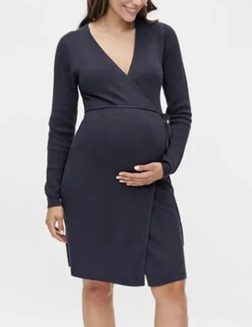 Rochie scurta Mamalicious, bleumarin