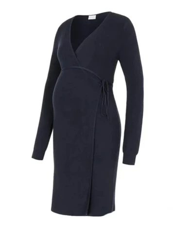 Rochie scurta Mamalicious, bleumarin