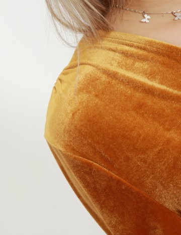 Rochie scurta Vila, maro
