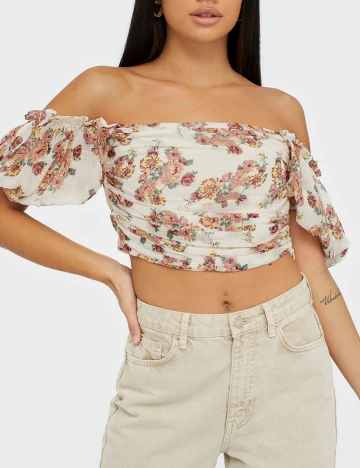 Top NELLY, floral