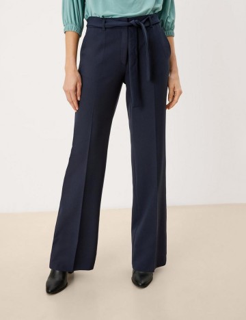 Pantaloni s.Oliver, bleumarin