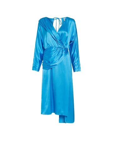Rochie medie NELLY, albastru