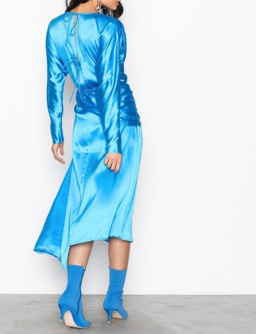 Rochie medie NELLY, albastru