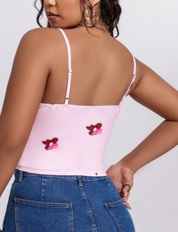 Top SHEIN CURVE, roz