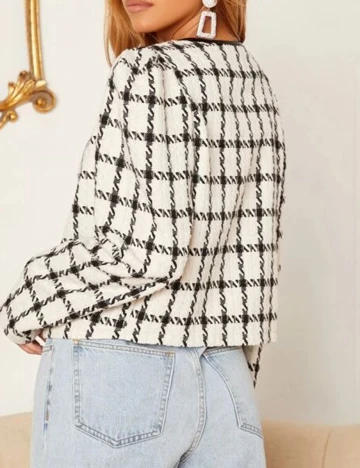 Blazer SHEIN, alb
