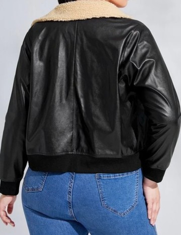 Jacheta SHEIN CURVE, negru