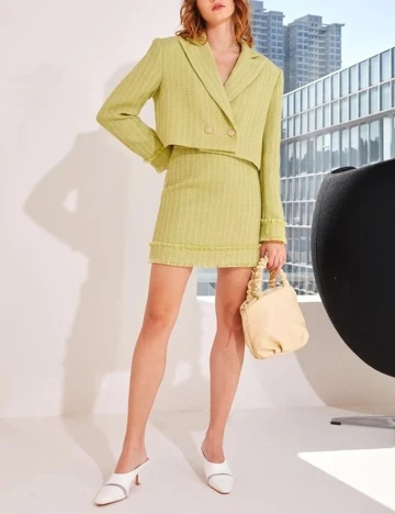 Sacou SHEIN, verde