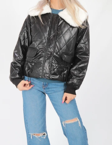 Geaca SHEIN, negru